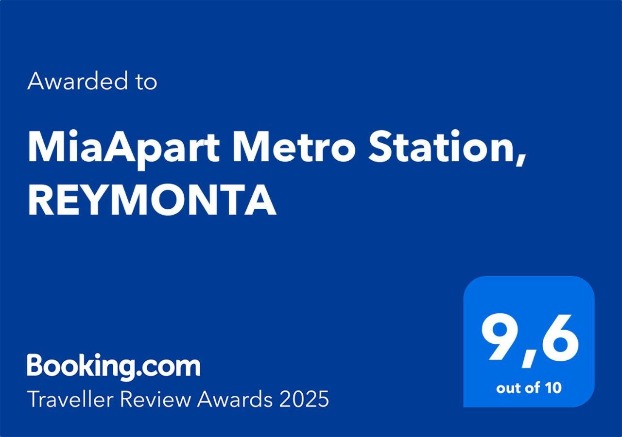 Mia Metro Station, Reymonta Appartement Warschau Buitenkant foto